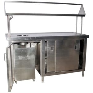 Soiled Dish Landing Cabinet